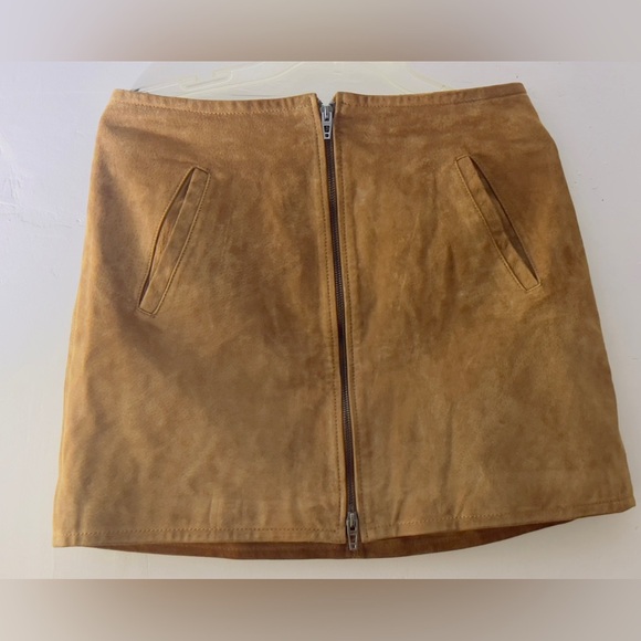 BLANKNYC Denim Alder Zip Suede Skirt size 31 - Picture 12 of 13